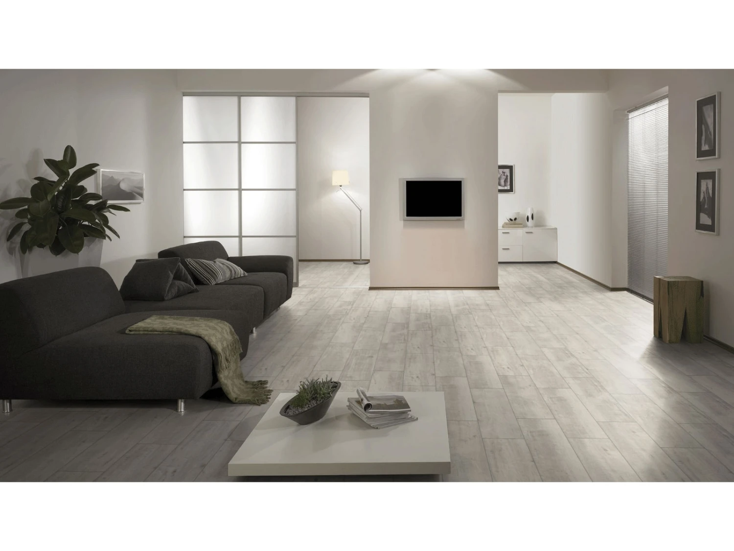 Stratifié Gala Chêne Blanc D4787 Exquisit Plus Au Format De Lames Larges à L'ancienne 3 Stratifié Gala Chêne Blanc D4787 Exquisit Plus Au Format De Lames Larges à L'ancienne – Image 3