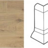 Meister Angle Extérieur Pour Profilé De Plinthe SKL 22/42 Chêne Naturel