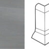 Meister Angle Extérieur Pour Plinthe SKL 22/50 Aspect Inox