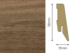 Plinthe Noyer D2778 Décor Ktex 1
