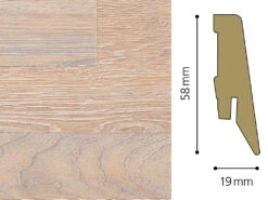 Plinthe Chêne Mixte D4173 Décor Ktex 1