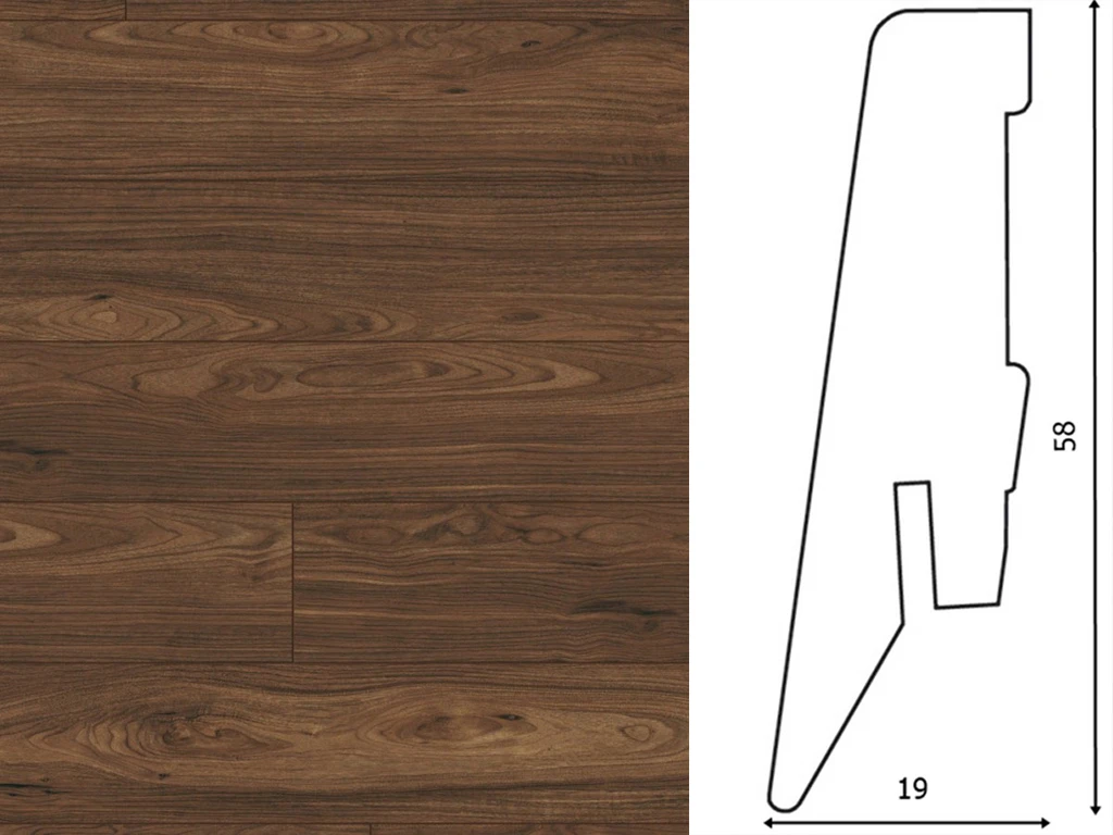 Plinthe Noyer Toscana D3070 Décor Ktex 1 1 Plinthe Noyer Toscana D3070 Décor Ktex 1