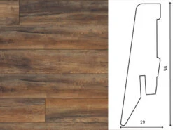 Plinthe Harbour Oak D3570 Décor Ktex 1