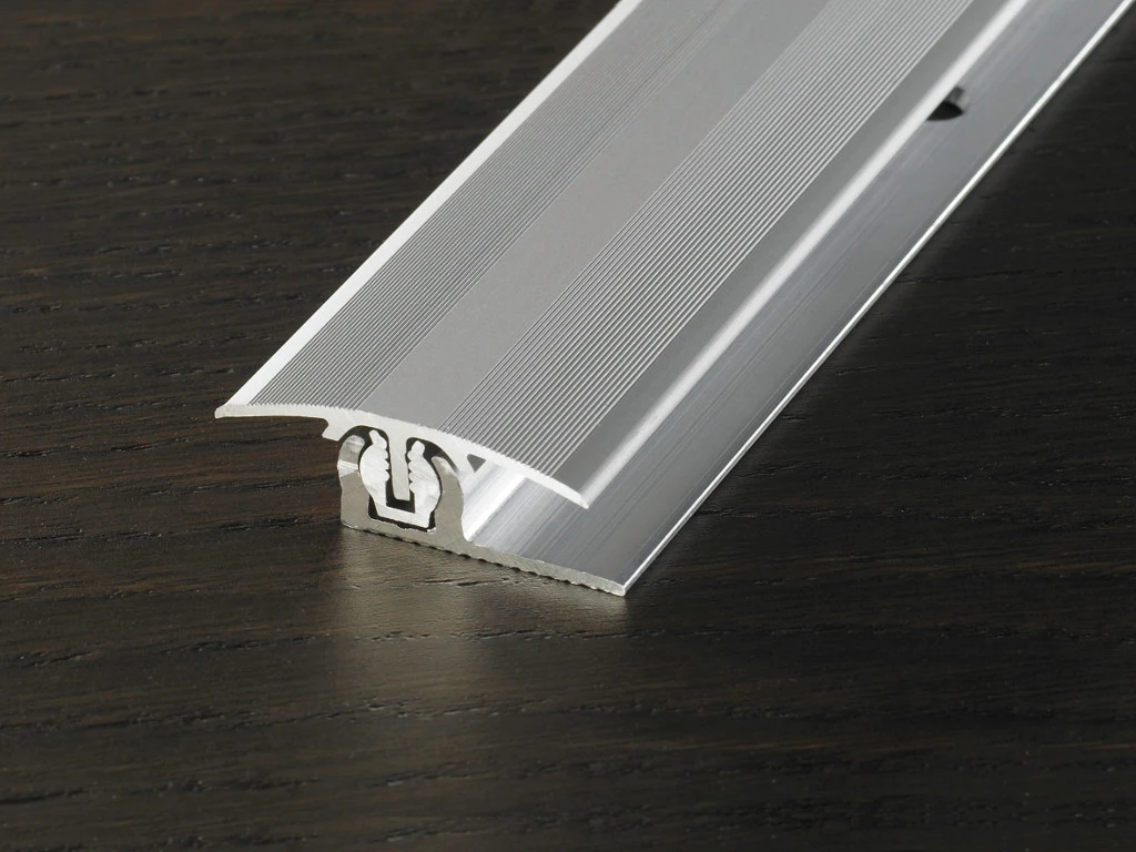 Proline Profilé De Transition PROVARIO Universal Aluminium Anodisé Argent 1 Proline Profilé De Transition PROVARIO Universal Aluminium Anodisé Argent