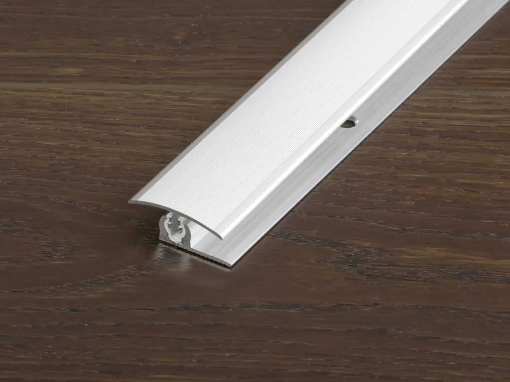 Proline Profilé De Transition PROVARIOclip Universal Aluminium Anodisé Argent 1 Proline Profilé De Transition PROVARIOclip Universal Aluminium Anodisé Argent
