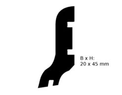 Plinthe Décor Frêne Blanc -Meister Soldes Magasin 40000 3 profil 20x45mm 512x384px566e3ee0a43f7KVyDWlItnyksx