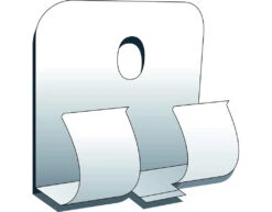 50 Clips De Plinthes Clipstar + Vis + Chevilles