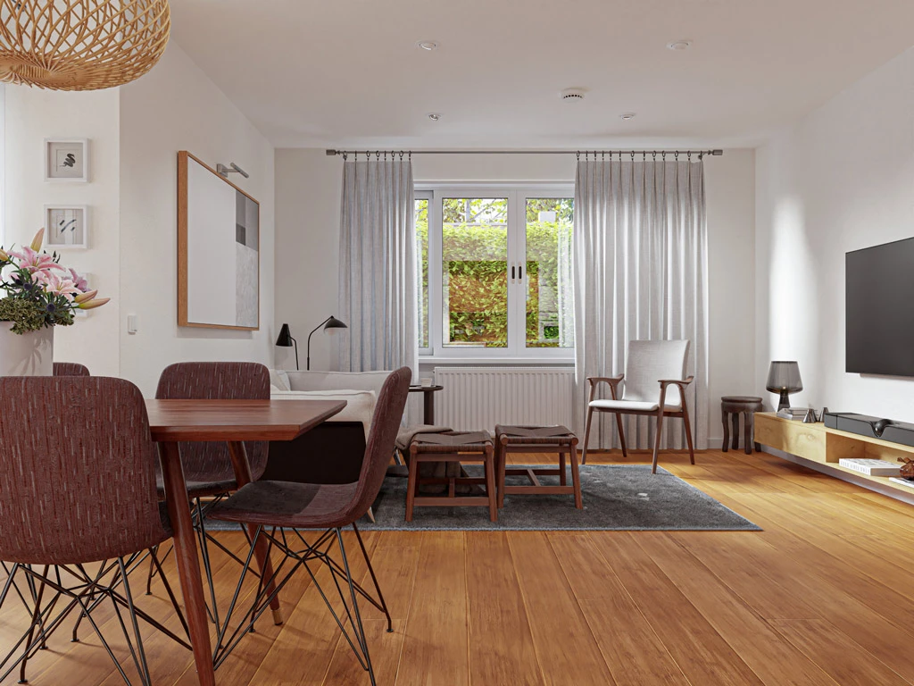 Parquet Bambou Coffee Brun Foncé Stratifié Imitation Bois Lisse 8 Parquet Bambou Coffee Brun Foncé Stratifié Imitation Bois Lisse – Image 8