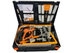 Set De Mallettes De Poinçonnage Grand Format, Y Compris Pistolet à Colle Chaude HKP 220