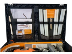 Set De Mallettes De Poinçonnage Grand Format, Y Compris Pistolet à Colle Chaude HKP 220 -Meister Soldes Magasin L4901395 4 ptnlh2