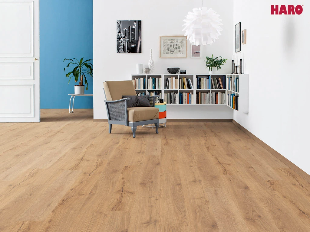 HARO Stratifié Chêne Alpin Naturel Authentic Mat Tritty 100 Au Format De Lames Larges à L'ancienne 3 HARO Stratifié Chêne Alpin Naturel Authentic Mat Tritty 100 Au Format De Lames Larges à L'ancienne – Image 3