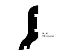 Plinthe Décor Hêtre Rustique Foncé 5 Plinthe Décor Hêtre Rustique Foncé -Meister Soldes Magasin l2100480 3a