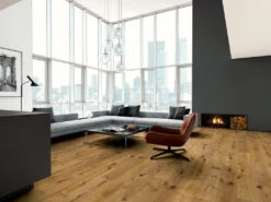 Parquet Chêne Marquant Fumé Huilé Au Format De Lames Larges à L'ancienne Brossé 5 Parquet Chêne Marquant Fumé Huilé Au Format De Lames Larges à L'ancienne Brossé -Meister Soldes Magasin l4020296 ambienteZkZw0ZXIz0nbP