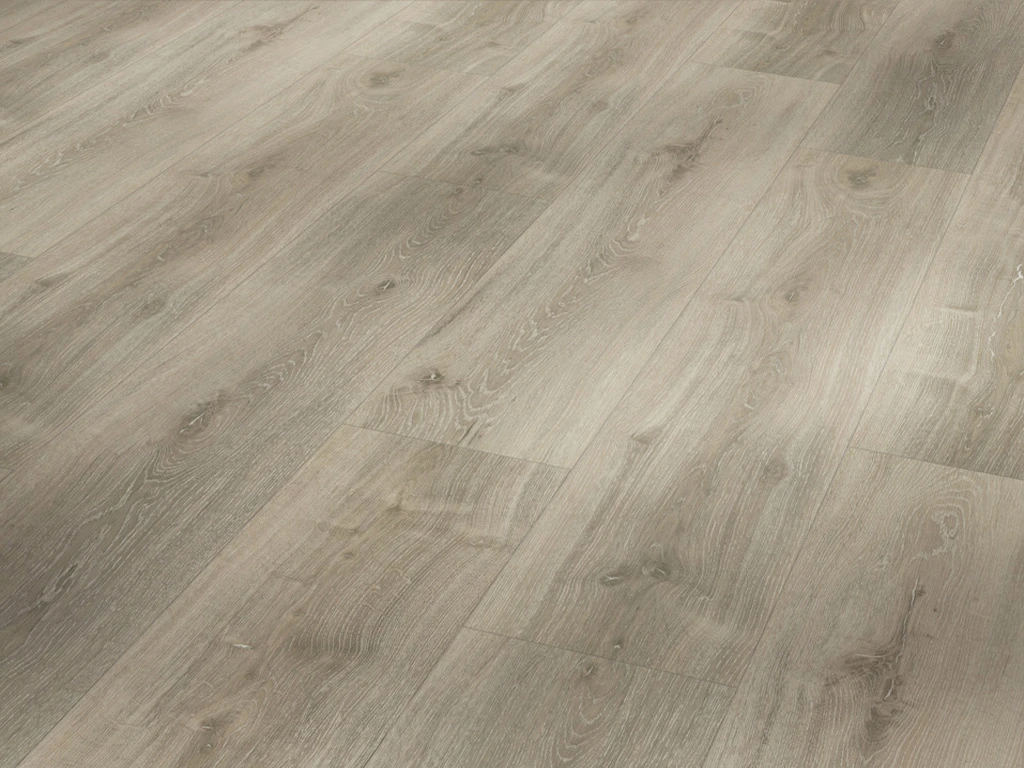 Sol En Vinyle Chêne Gris Clair Au Format De Lames Larges à L'ancienne 2 Sol En Vinyle Chêne Gris Clair Au Format De Lames Larges à L'ancienne – Image 2