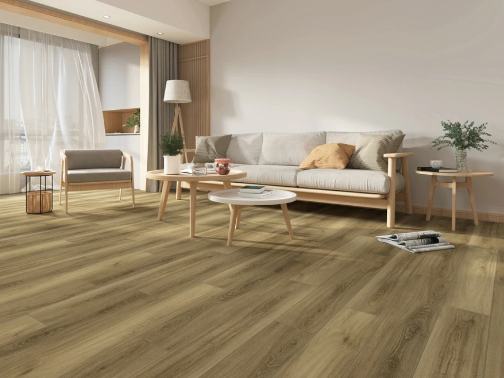 Sol En Vinyle Chêne City Au Format De Lames Larges à L'ancienne 2 Sol En Vinyle Chêne City Au Format De Lames Larges à L'ancienne – Image 2