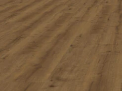 Sol Vinyle Premium à Clipser Chêne Brun Châtaigne Plancher Maison De Campagne