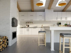 Sol En Vinyle Wood START SPC Oak Scandia Dark Parquet Rustique -Meister Soldes Magasin l4081953 am1