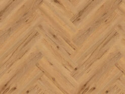 Sol En Vinyle Helsingborg Effet Parquet à Chevrons Chêne